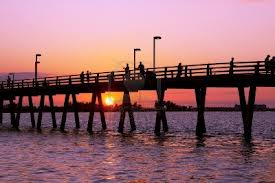 pier at sunset in Florida